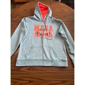 Wear Code Mesa Verde Colorado blue orange hoodie size Small